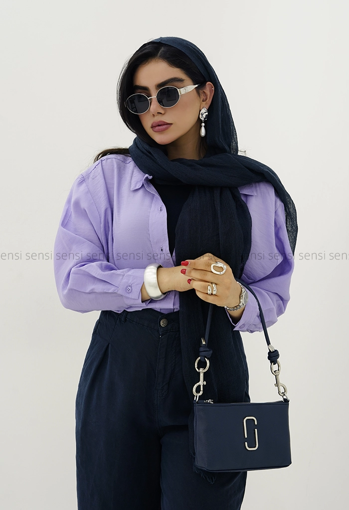 شومیز پری ساده رنگی کد1005349